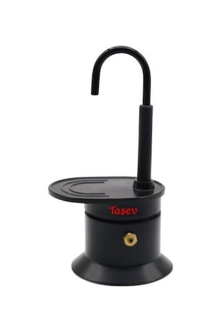 Taşev Bologna Siyah Açık Moka Pot T3503