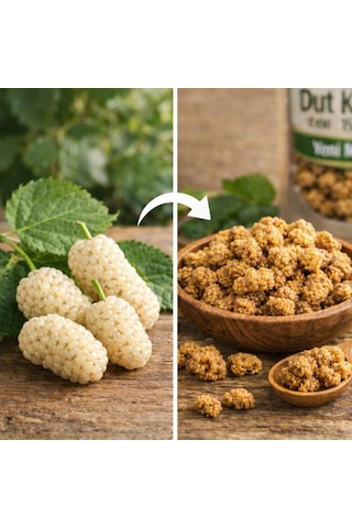 Doğal Katkısız Şeker İlavesiz Dut Kurusu 150g Yeni Mahsül Kurutulmuş Dut 150 G
