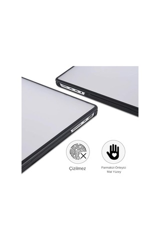Macbook Air 13.3 Uyumlu Shockproof Rugged Hard Case Tpu Bumper Anti-fingerprint Drop Protection Cover A2337 M1 A2179 A1932 Outdoor Şeffaf