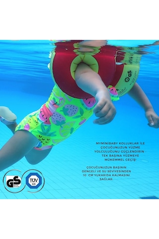 Myminibaby İleri Seviye Yüzme Kolluk Çok Renkli