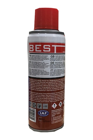 Best Elektronik Kart Devre Kontak Temizleyici Yağsız Sprey 200 ML