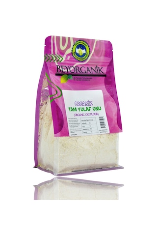 Organik Tam Yulaf Unu 350 G %100 Yerli Yulaf