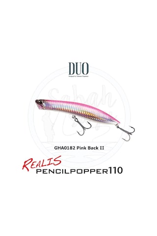 Duo Realis Pencil Popper 110 Sw Gha0182 Pink Back Iı
