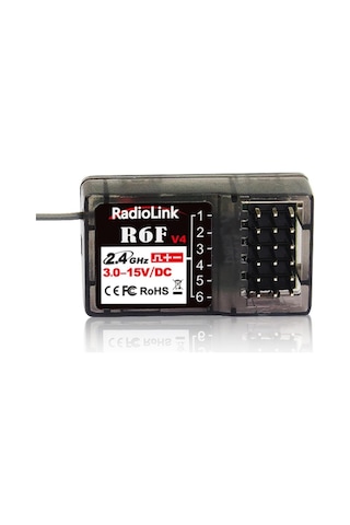 Radiolink R6f 6 Kanal Uzaktan Kumanda Alıcısı Rc6gs,rc4gs,t8fb,t8s İle Uyumludur
