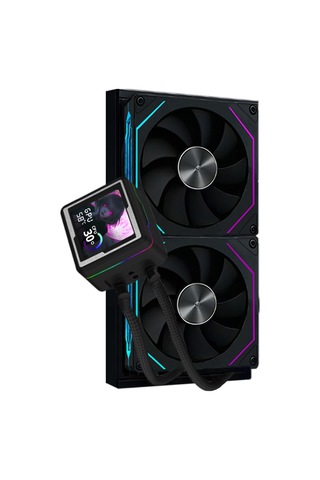 Dragos Aquaforge V2 240mm Siyah Argb Lcd Ekranlı İşlemci Sıvı Soğutucu