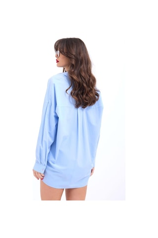 5213 Gömlek-mavi Mavi