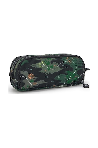 Kıplıng Gitroy Büyük Boy Kalemlik Desenli Camo Treasure Desenli