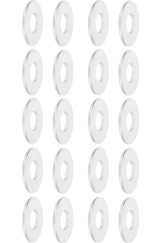 Fosenze 20 Adet M6 304 Paslanmaz Çelik Yıkama, Seracılık Aksesuarı, Korozyona Dayanıklı, Uygun Ve Kaliteli