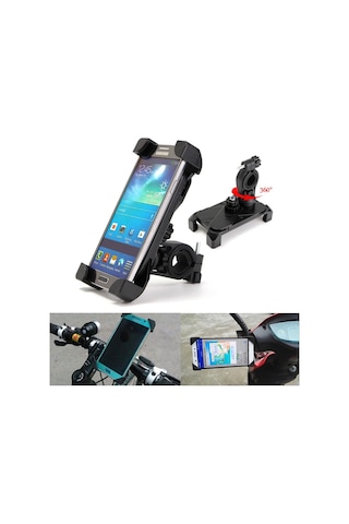 Bisiklet Motosiklet Ayarlanabilir Telefon Tutucu