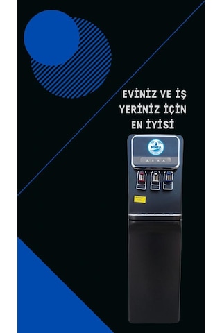 Ninfa NFS57 Arıtmalı Su Sebili Siyah