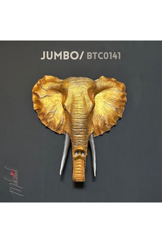 Jumbo Afrika Duvar Fili, Baş Heykeli, Şimdiye Kadar Görülen En