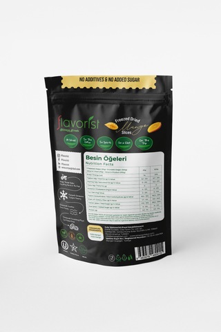 Dondurularak Kurutulmuş Mango Dilimleri 20 Gram 2'li Paket
