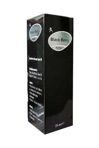 Black Berry Masaj Spreyi 25 ML Black Berry Masaj Spreyi 25 ML