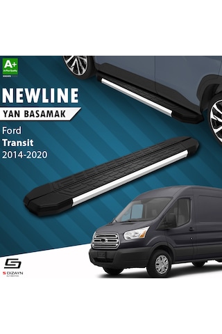 S-dizayn Ford Transit 5 Newline Krom Yan Basamak 283 Cm 2014-2020