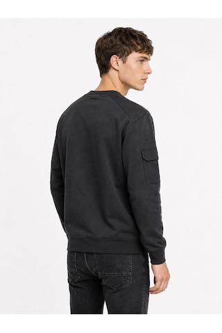 Loft Relax Fit Erkek Sweatshirt Lf2044141 Q1.v1 Siyah