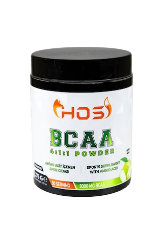Hos Bcaa Yeşil Elma Amino Asit İçeren Spor Gıdası 275 G