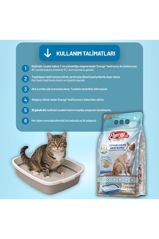 Kedi Kumu Sabun Kokulu 5 Lt - 2 Adet