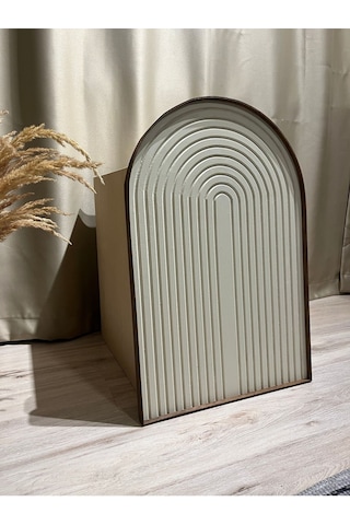 Cıgılwood Cream Belt Ahşap Bohem Tablo