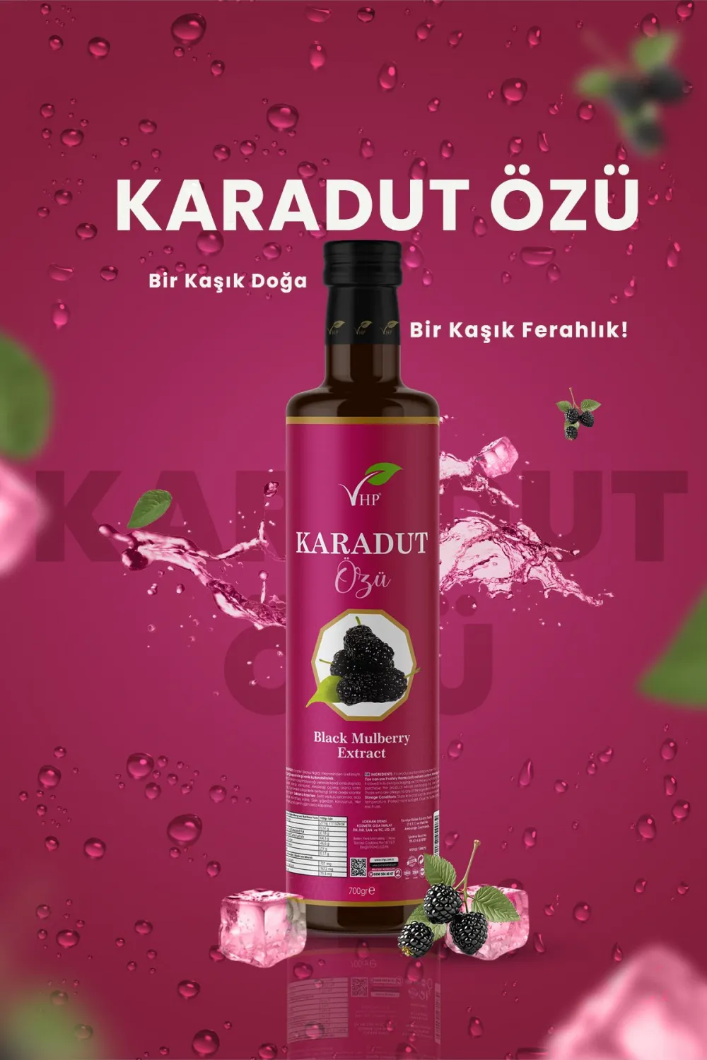 Vhp Karadut Özü 700 Ml