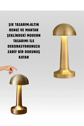 Mey İthalat Şarjlı Dimmerli Led Masa Lambası 4-8 Saat Aydınlatma Yeni Nesil Çok Renkli