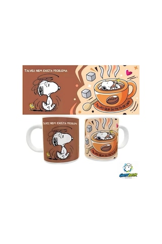 Snoopy Kupa Bardak Tek Adet K0410 Çok Renkli