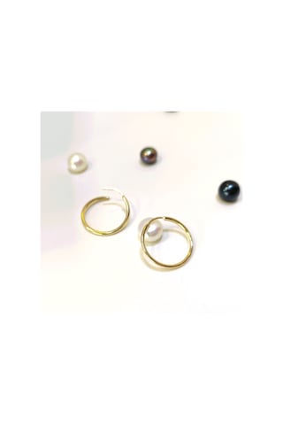 Altın Ürünler 17.5 MM Klasik Halka Küpe