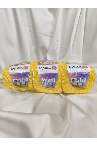 Baby Cotton Multicolor El Örgü İpi 3 Adet - 5204