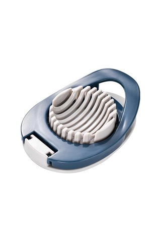 Mavi Çok Fonksiyonlu Yumurta Dilimleme Bölüm Kesici Bölücü Plastik Yumurta Ayırıcı Kesim Yumurta Cihazı Yaratıcı Yumurta Kesici Aletler Mutfak Gadget Mavi