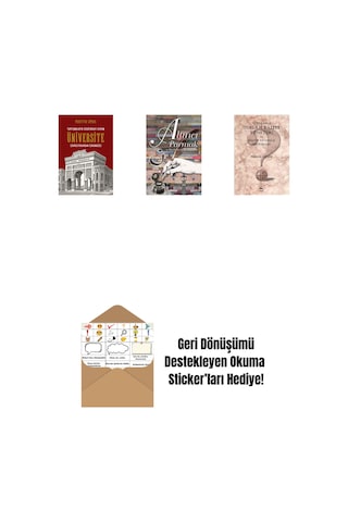 Tartışmaların Odağındaki Kurum Üniversite + Altıncı Parmak + Sorularla Toplam Kalite Yönetimi Ve Kalite Güvence Sistemleri + Okuma Sticker'ları