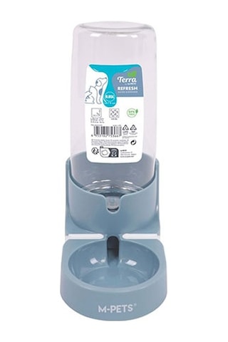 M-pets Refresh Hazneli Kedi Ve Köpek Su Kabı Mavi 850 Ml 244-51033.01