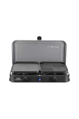 Cadac Cook 2 Pro Deluxe Karavan 2'li Gazlı Ocak Bbq & Izgara-890 Siyah
