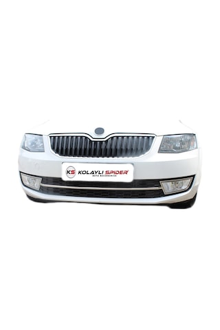 Skoda Octavia A7 Ön Tampon Çıtası Krom Mk.sız Kasa 2013-2017