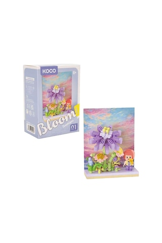 Bloom Boutique Stamen Scene Serisi Mini Bahçe Yapı Blokları Seti