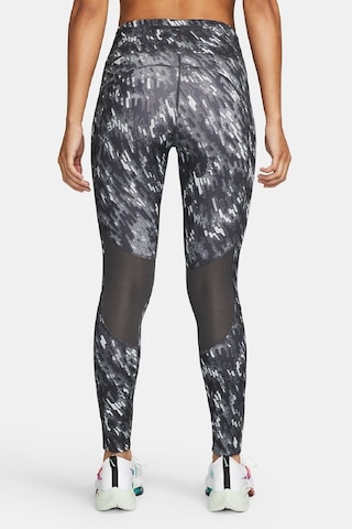 Nike Fast Dri Fit Running Leggins 3 Cepli Toparlayıcı Siyah Tayt Siyah