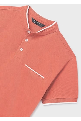 Mayoral Erkek Çocuk Polo T-shirt 6163 Kiremit