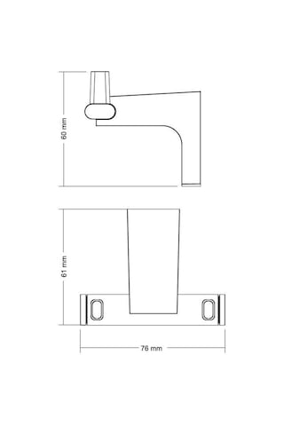 Flora Krom İkili Askılık Diğer