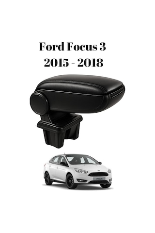 Ford Focus 3 2015 2016 2017 2018 Uyumlu Araca Özel Kolçak Kol Dayama Orta Konsol