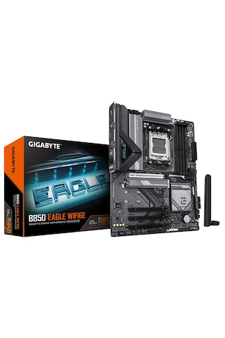 Gigabyte B850 Eagle Wıfı 6e Ddr5 8200 Oc M.2 Am5 Atx Anakart 9m