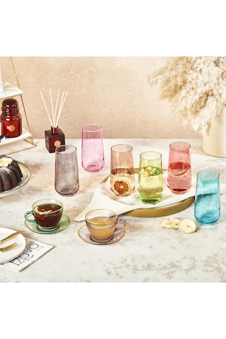 Selka Home Aura 6'lı Meşrubat Bardak Seti 001