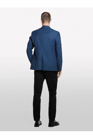 Sisley Pamuk Karışımlı Dar Kesim Chino Pantolon Erkek Siyah Pantolon - 325p4aıhsf021
