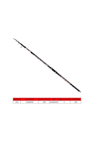 Captain 1691 Quantum II Tele Surf Kamış 390CM 80-150gr Atarlı