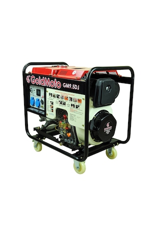 Goldmoto Gm9.5Dj Dizel Jeneratör 8.1 Kva Monofaze Marşlı
