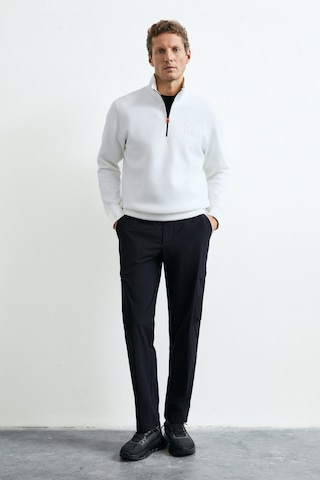 Lufian Chase Erkek Sweatshirt Kırık Beyaz Kırık Beyaz 112030213100510