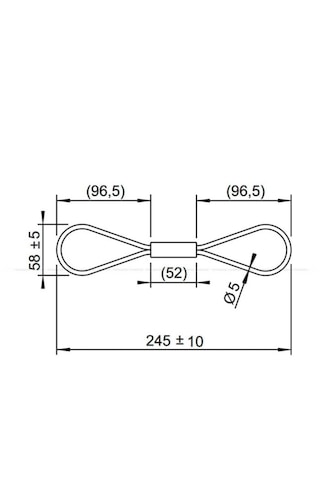 Knott Karavan 750 Kg Güvenlik Tutma Teli Yatek Karavan Tekne