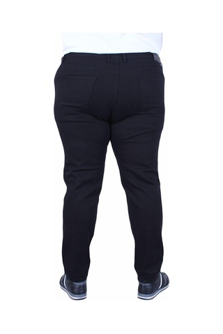 Moc Grande Mocgrande Büyük Beden Klasik 5 Cep Gabardin Pantolon 11915 Sıyah Siyah