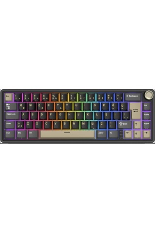 Royal Kludge R65 Phantom Rgb Türkçe Kablolu Gaming Klavye