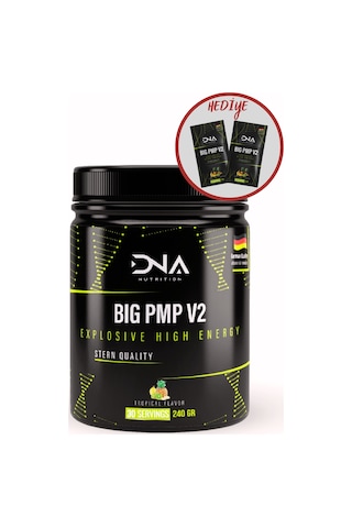 DNA Nutrition Big Pmp V2 Pre-Workout  240gr - Tropik Meyve Aromaı