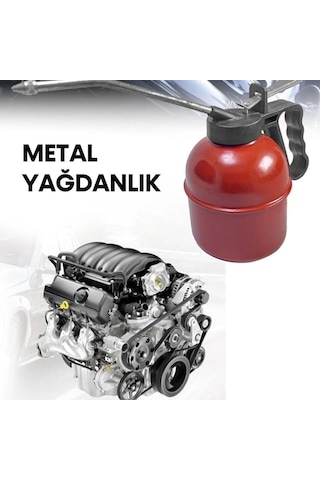 Prima Metal Yağdanlık 500 Cc Metal Uç