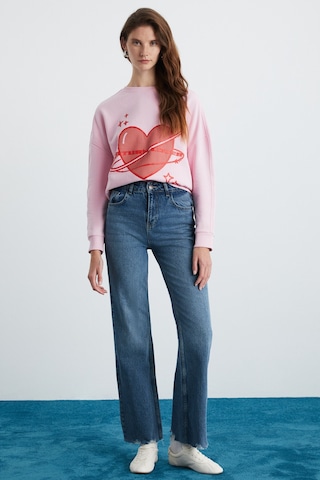 Cochem Kadın % 100 Pamuk Iç Göstermeyen Astarlı Mavi Jeans