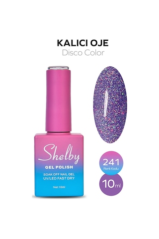 Shelby 10 Ml. A241 Disko Kalıcı Oje